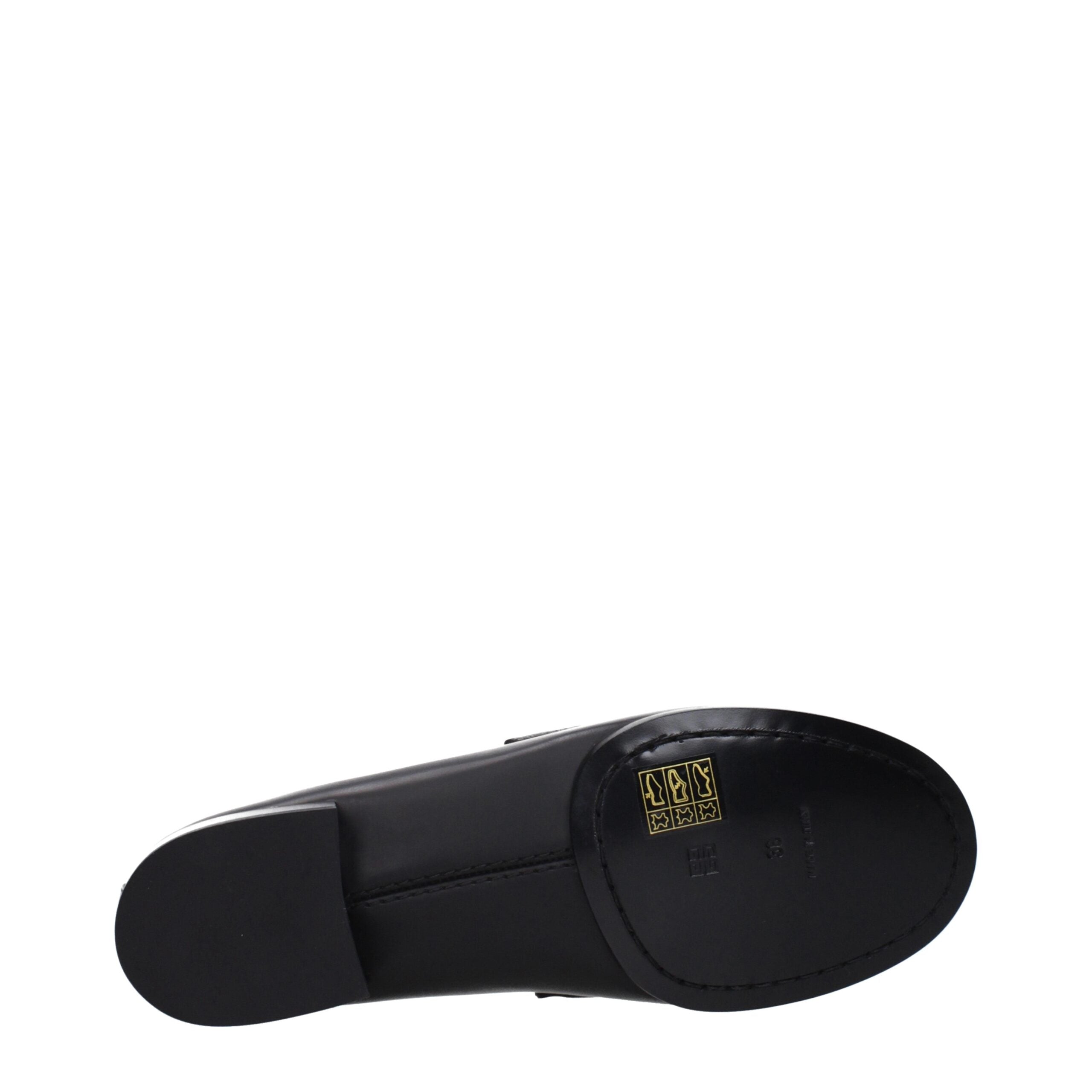 Givenchy Schwarze Loafer aus Leder zum Hineinschlüpfen