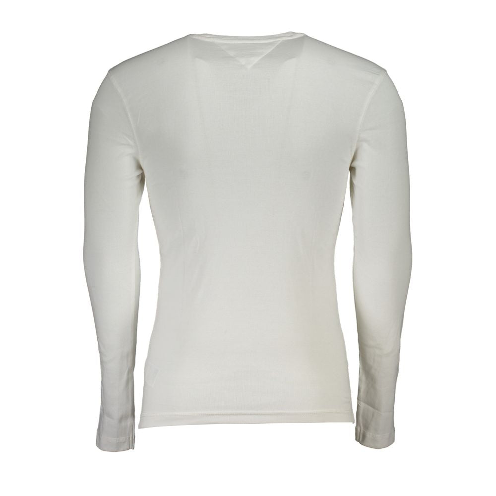 Tommy Hilfiger Weißes Baumwoll-T-Shirt für Herren