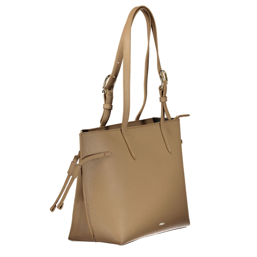 Furla Damen-Handtasche aus Marrone-Leder