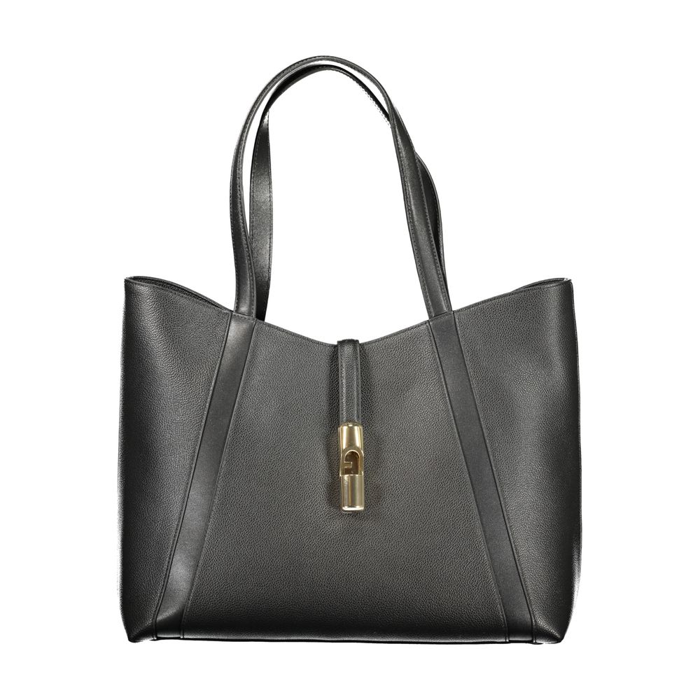Furla Nero Pelle Damen Handtasche