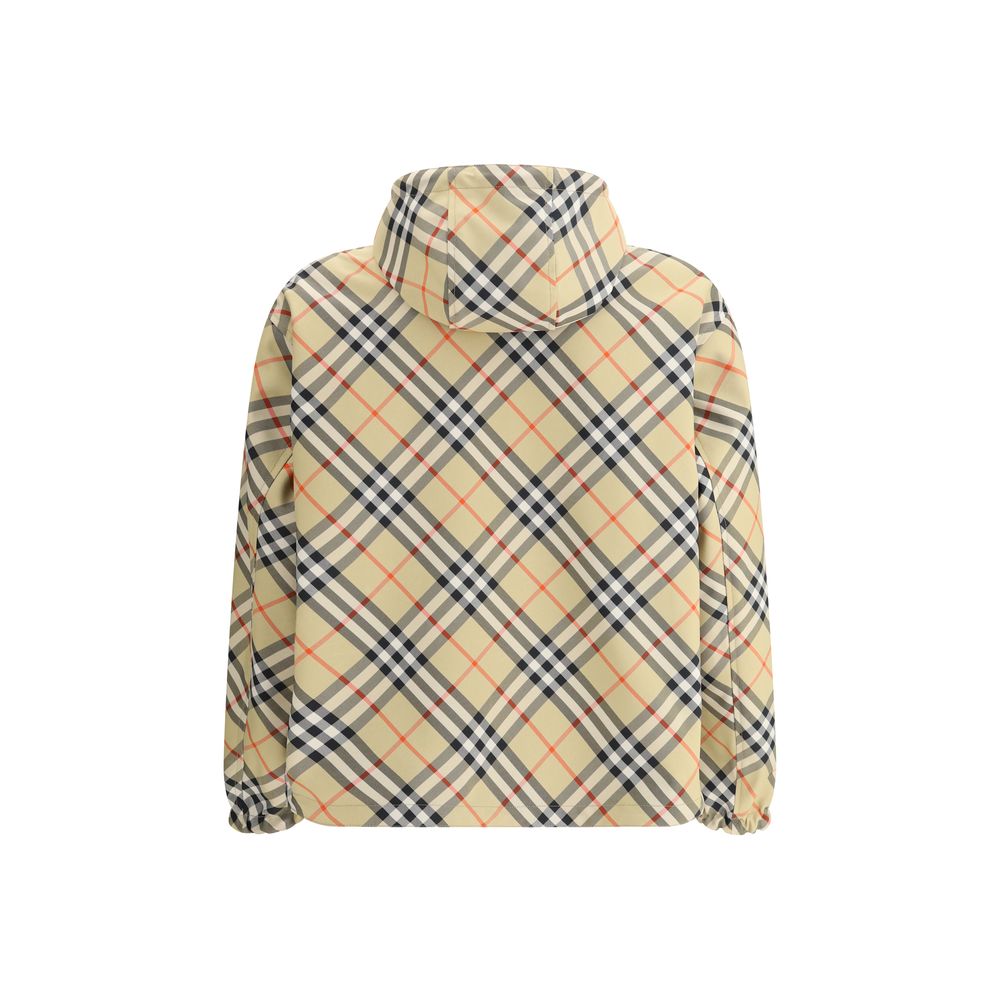 Burberry Mehrfarbiger Wollmantel
