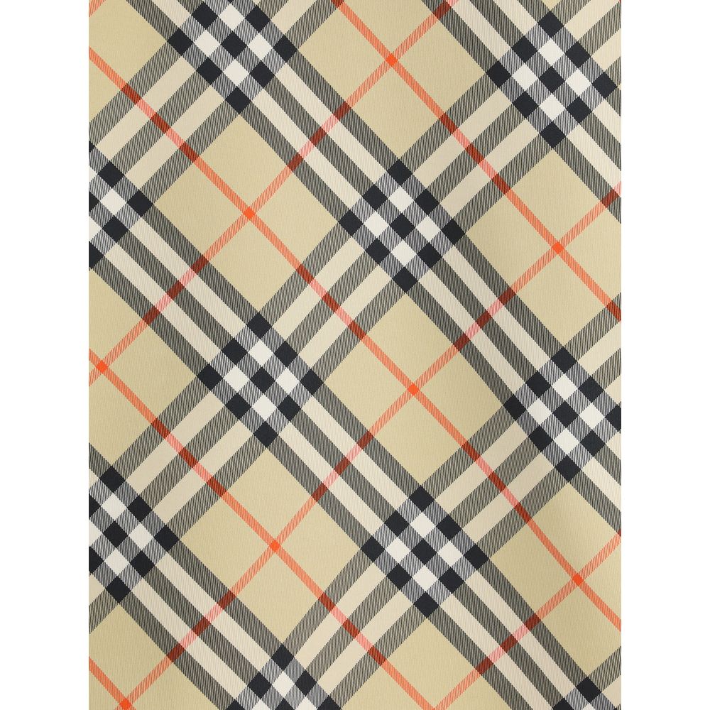 Burberry Mehrfarbiger Wollmantel