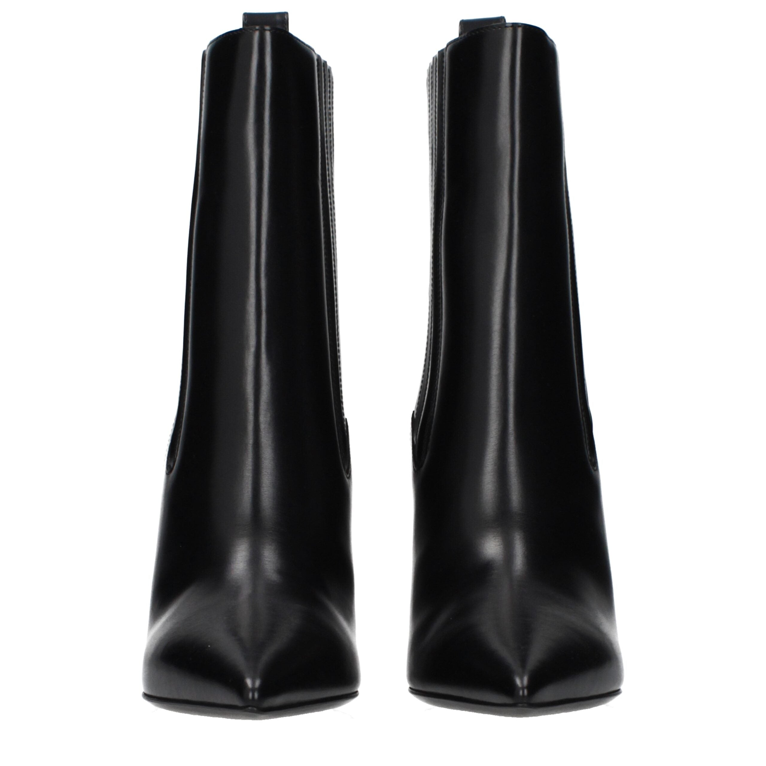 Valentino Garavani Schwarze Leder-Ankle Boots