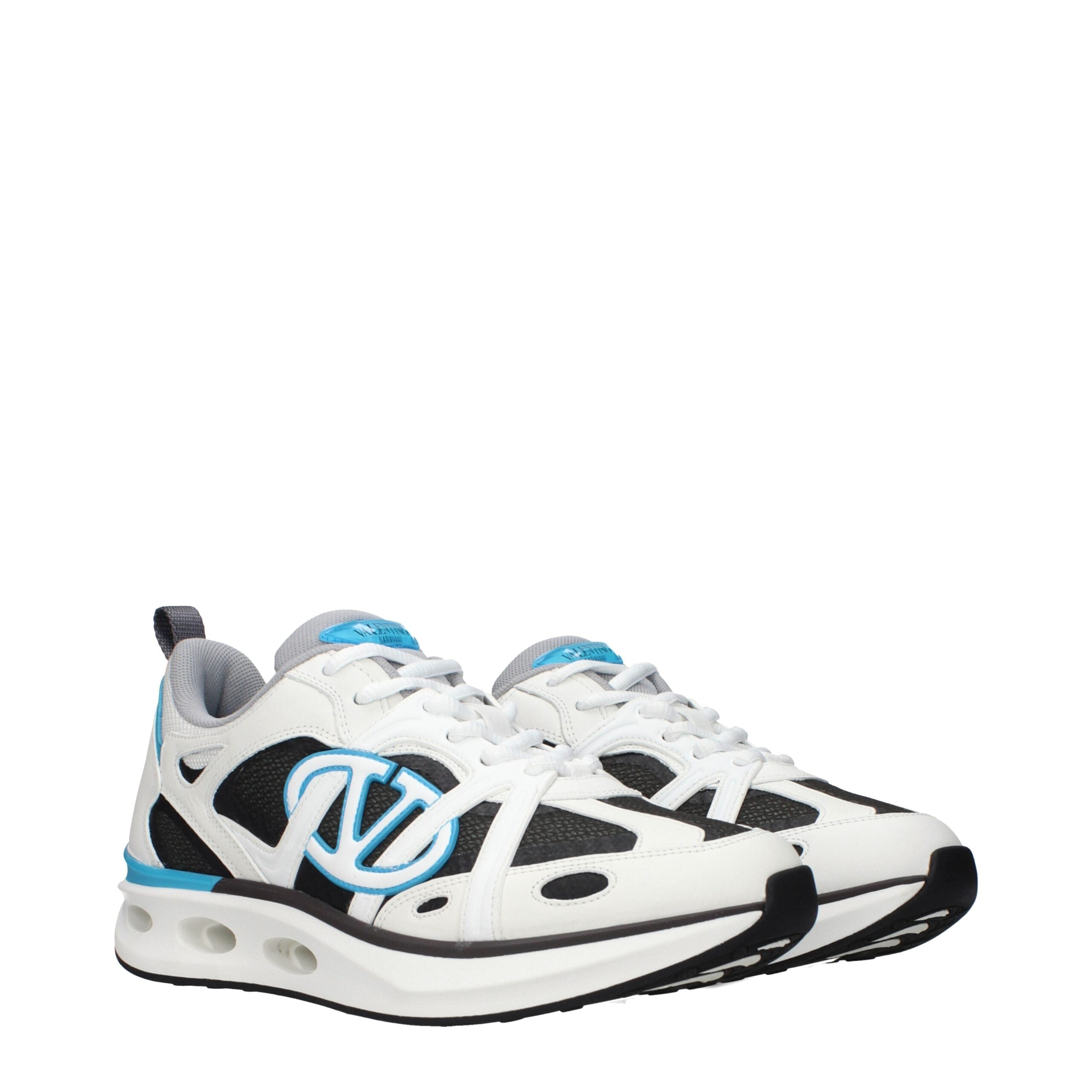Valentino Garavani Weiße Stoff-Sneaker