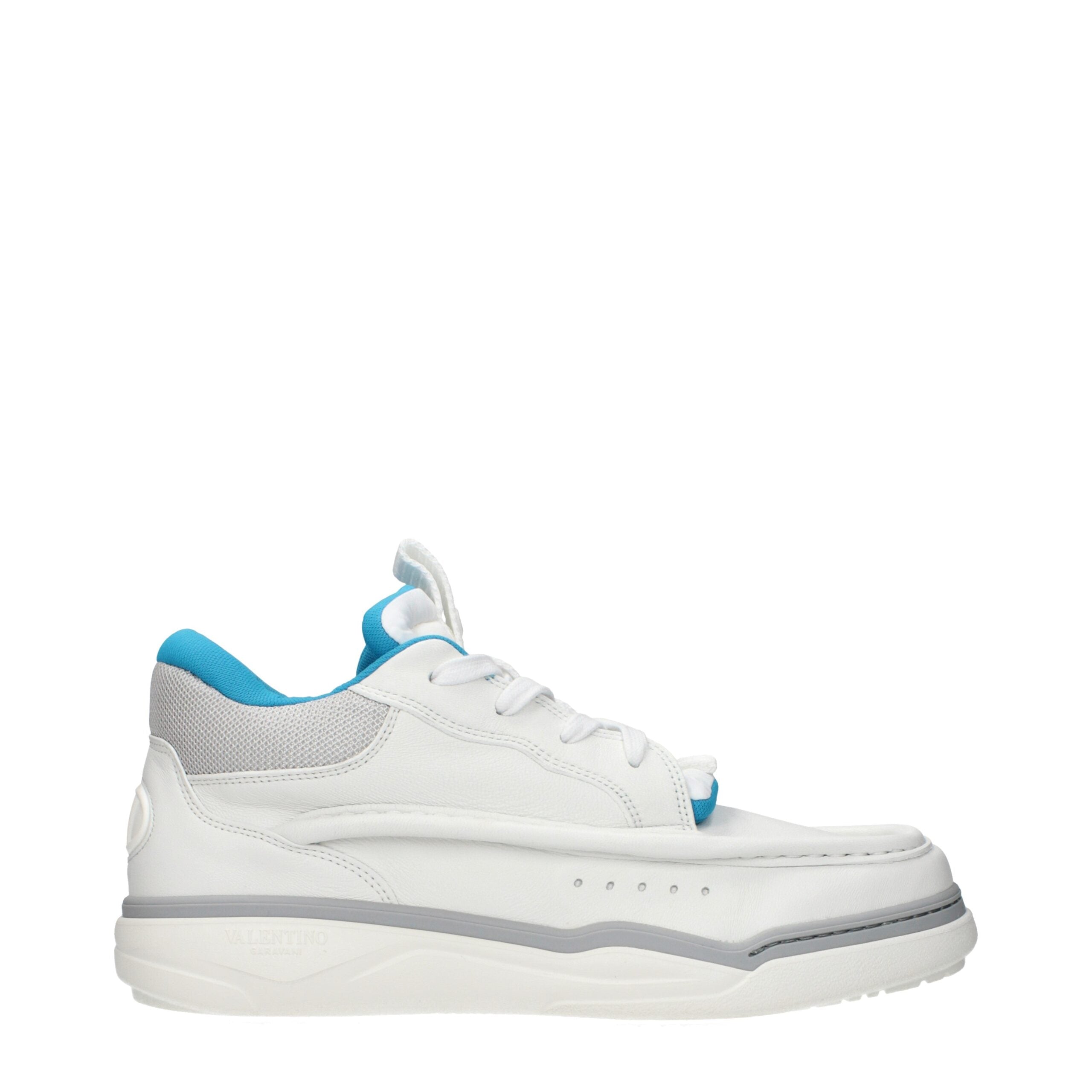 Valentino Garavani Weiße Leder Low-Top-Sneaker