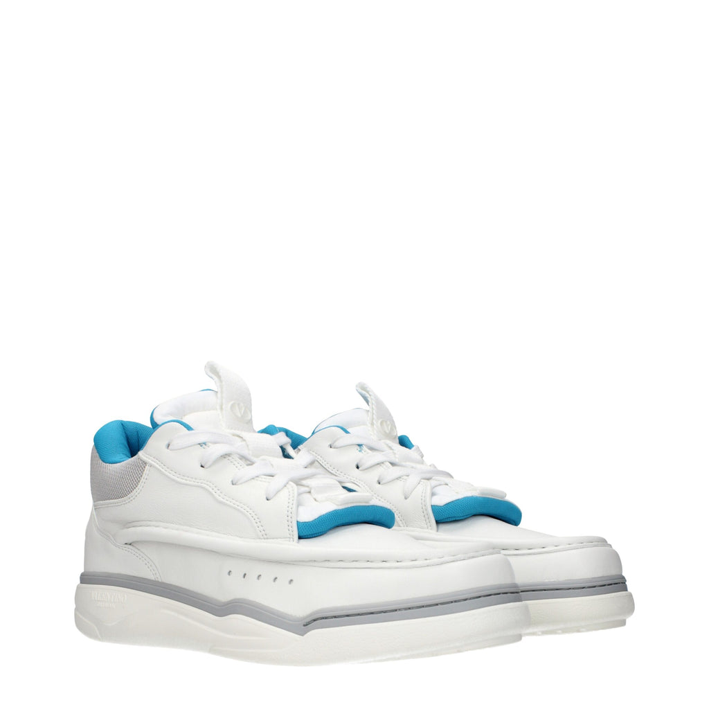 Valentino Garavani Weiße Leder Low-Top-Sneaker