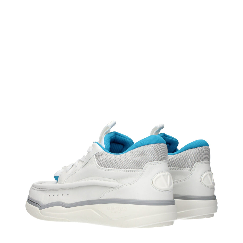 Valentino Garavani Weiße Leder Low-Top-Sneaker