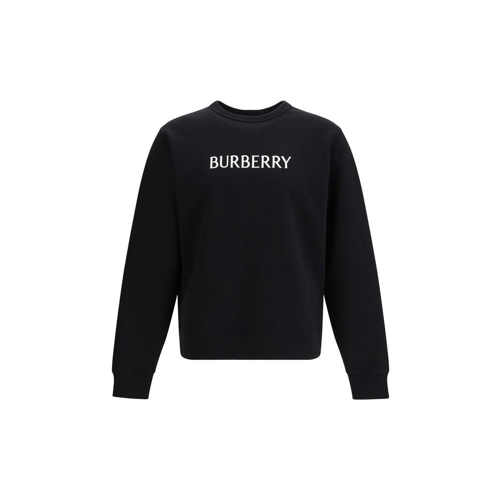 Burberry Schwarzer Baumwoll-Sweatshirt