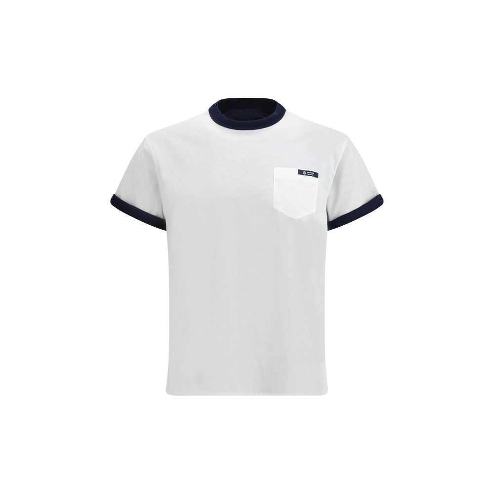 Prada Weißes Baumwoll-T-Shirt