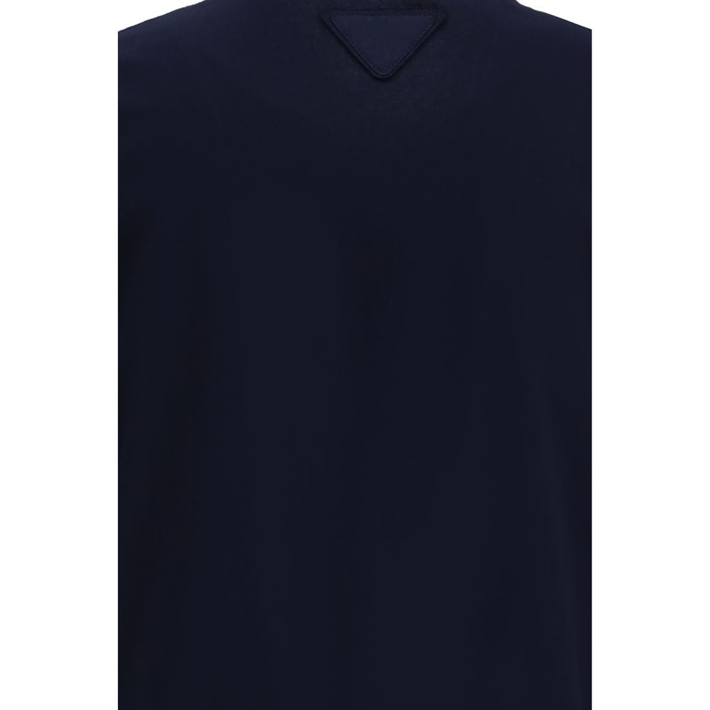 Prada Weißes Baumwoll-T-Shirt