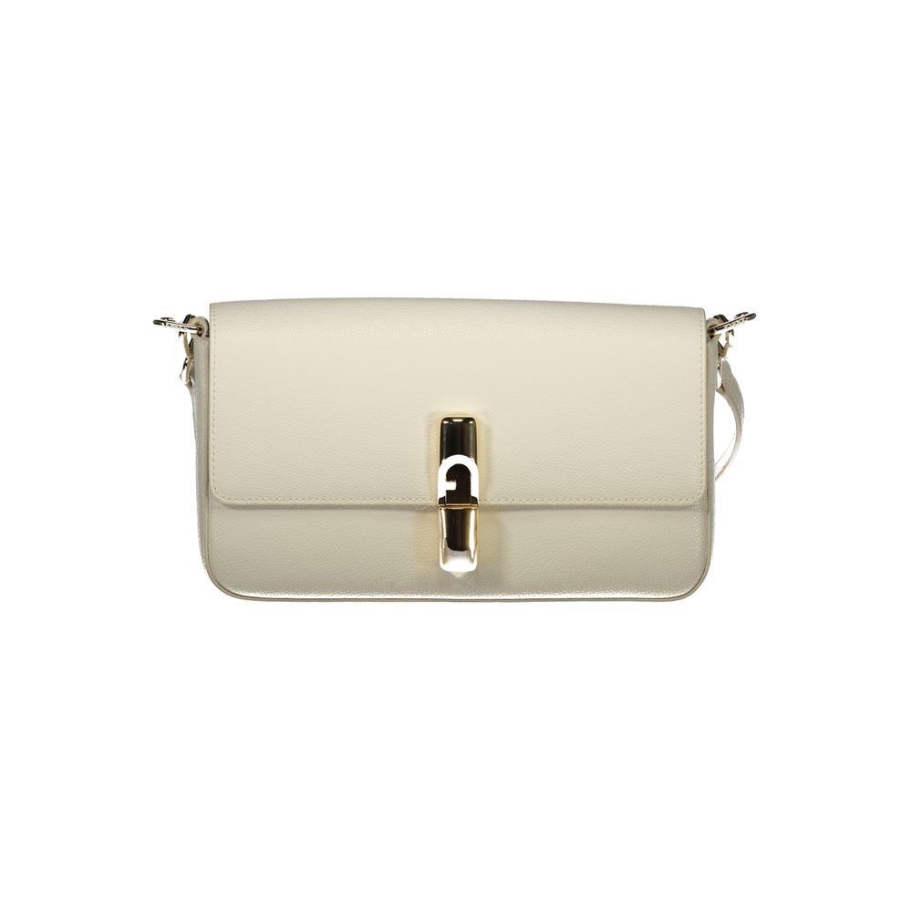Furla Bianco Pelle Damen Handtasche