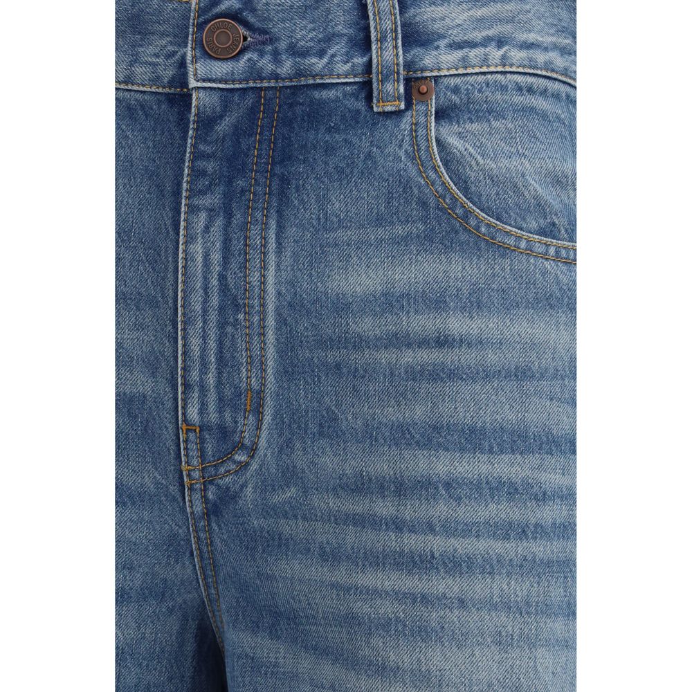 Chloé Blaue Baumwoll-Jeans Denim