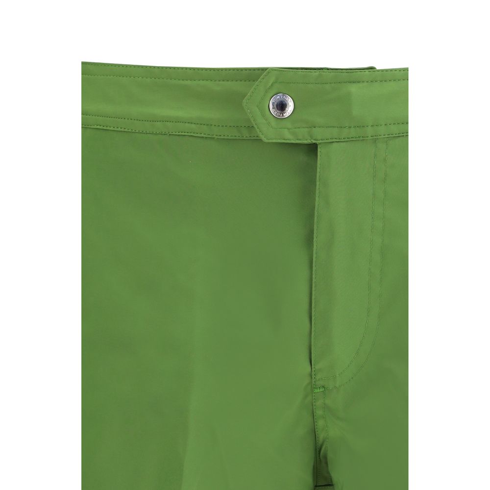 Tom Ford Bicolor Polyester Badehose
